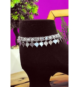 Halhal Sallantılı Pullu Gümüş Hal hal Midyat Modelleri THL-36