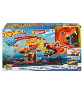Hot Wheels Pizza Dükkanında Kobra Macerası Oyun Seti HTN81