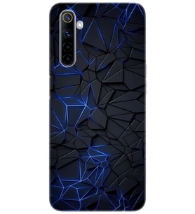 6 (RMX2001) Uyumlu Kılıf Desen Baskılı Silikon Karmaşık Design STK:1874