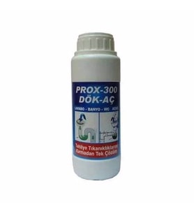 Prox-300 Dök - Aç / Lavabo - Banyo Gider Açıcı 1.000 gr. (Renksiz)