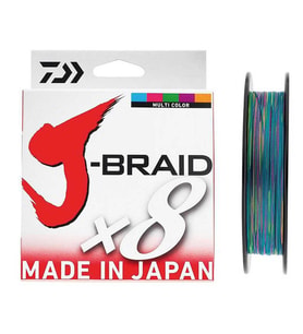 Daiwa JBraid 8B 150m Multicolor İp Misina