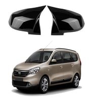 Dacia  Lodgy Araca Özel Batman Yarasa Ayna Kapağı Pianoblack