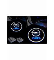Opel Araçlar Için Pilli Yapıştırmalı Kapı Altı Led Logo