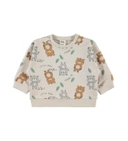 Civil Baby Ayıcıklar Empirme 6-18 Ay Sweatshirt - Fil Dişi