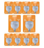 (10 Adet) Osaka 50W (300W) Beyaz Işık E27 Duylu (Kalın Duy) Led Torch Ampul