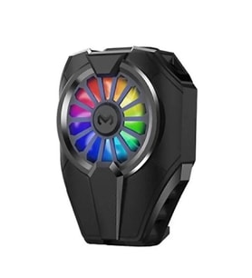 Memo DLO6 Cep Telefonu ve Tablet Soğutucu Rgb Led Soğutma Fanı
