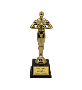 Yılın En İyi Tarih Öğretmeni Tasarımlı Oscar Ödülü