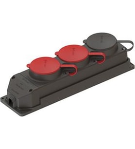 3x25A 2AD. 1x16A 1AD Kauçuk Grup Priz