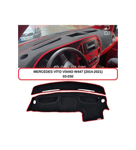 Mercedes -benz Vito W447 (2014-2021) Torpido Koruması / Halısı / Örtüsü / Kılıfı