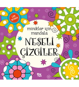Minikler İçin Mandala - Neşeli Çizgiler