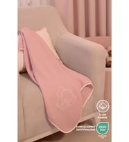 Bebek Pike/battaniye, %100 Pamuk 4 Kat Müslin-nakış Detaylı