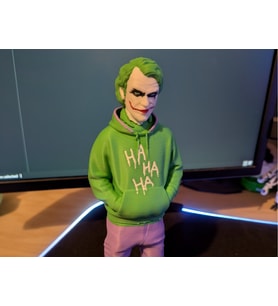 JOKER 3D FİGÜR JOKER KENTSEL STİL (Orman Yeşili)