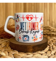 Veteriner Temalı Kişiye Özel Lüks Kupa