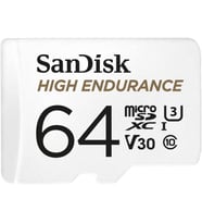 SanDisk High Endurance 64GB 100/40MB/s microSDXC C10 V30 Hafıza Kartı SDSQQNR-064G-GN6IA