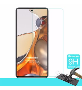 Microsonic Xiaomi Mi 11T Pro Tempered Glass Cam Ekran Koruyucu