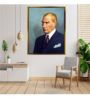 ÇERÇEVELİ ATATÜRK TABLO S118