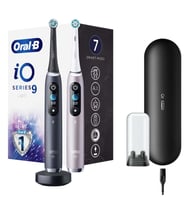 Oral-B iO 9 Şarjlı Diş Fırçası Seti 2'li - Siyah/Pembe