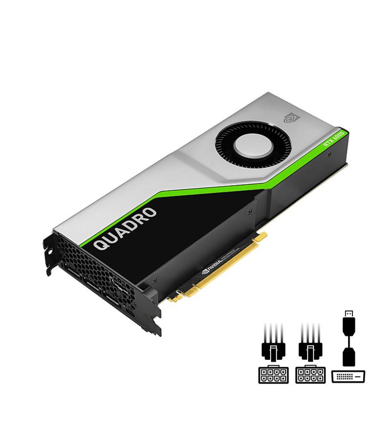 【美品・動作保証】NVIDIA Quadro RTX 6000 24GB PNY NVIDIA Quadro RTX 6000 24GB GDDR6 384Bit (VCQRTX6000-PB)