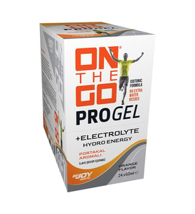 On The Go Progel + Electrolyte Portakal Aromalı 24 x 60 Ml.