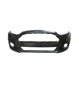 2013-2017 Ford Fiesta Ön Tampon Siyah (Sis-Panjur Delikli-Çeki Demiri Kapaklı) (Lm) (Adet) (Oem No:C