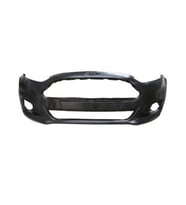 2013-2017 Ford Fiesta Ön Tampon Siyah (Sis-Panjur Delikli-Çeki Demiri Kapaklı) (Lm) (Adet) (Oem No:C