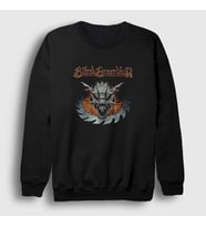 Presmono Unisex Siyah Dragon V2 Blind Guardian Sweatshirt 378591tt