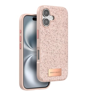 Onegif  İphone 16 Plus Bright Simli Kapak - Pembe