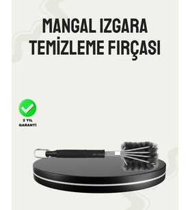 Paslanmaz Çelik Telli Mangal Temizlik Fırçası - Lisinya