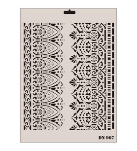 Rich Dantel Seri DN-907 Stencil 35x25 cm