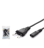 Hadron HDX5552 1.2 Metre Teyp ve Traş Makinesi Power Kablosu - Siyah