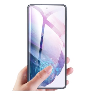 Samsung Galaxy S21 Plus Ekran Koruyucu FHD-9H Kavisli Tam Kaplayan (Renksiz)