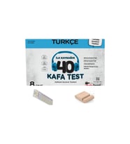 KafaDengi 8. Sınıf Türkçe 40 Kafa Test LGS 2026 +Telefon Tutucu+Çözüm Ayracı