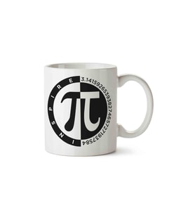 Pi Sayısı Geeky Pi-symobol Day March 3 Porselen Kupa Bardak