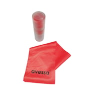 Avessa Tüpte Pilates Lastiği PB-50 KIRMIZI 50 mm