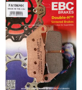 Ebc Fa196Hh 2013-2015 Suzuki VL 1500 Intruder Uyumlu Ön Fren Balatası Sinterli B