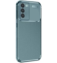 Newface Vivo V30 Lite 4G Kılıf Auto Focus Karbon Kapak - Koyu Yeşil