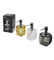Kare Kalp Tasarımlı 220 ml Akrilik Sıvı Sabunluk Pompalı