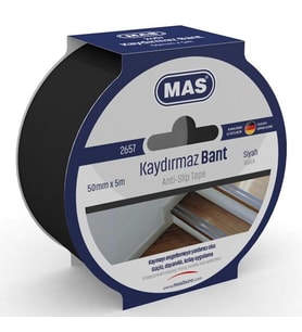 MAS 2657 KAYDIRMAZ BANT 50mmx5m  SİYAH