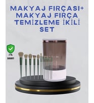 Makyaj Fırçası ve Elektrikli Fırça Temizleyici Kampanya Paketi