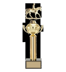 ODAK KUPA - Figürlü Kupalar - At / Binici Figürlü Kupalar FG-048 A - 43 cm
