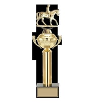 ODAK KUPA - Figürlü Kupalar - At / Binici Figürlü Kupalar FG-048 A - 43 cm