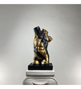 Tors 'Gold Rise' Dekoratif Heykel, Pop Art Roma Yunan Heykelleri