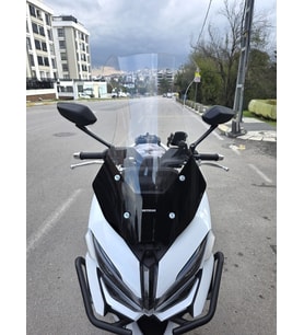 MOTOCAM RKS SRX 50 Ön Cam 2021-2026 Model 63cm Şeffaf Renkli 4mm