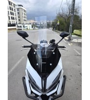 MOTOCAM RKS SRX 50 Ön Cam 2021-2026 Model 63cm Şeffaf Renkli 4mm
