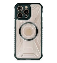 iPhone 14 Pro Kılıf Prag Magneticsafe Kapak - Koyu Yeşil