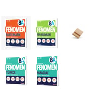 Fenomen LGS 8. Sınıf 2027 A Serisi Matematik Fen Türkçe ve Paragraf 4lü Set Soru Bankası + Telefon Standı