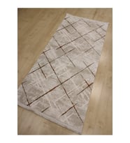 HALIMARKA K-TKY TK001K KİREMİT KREM MODERN SALON HALISI 156X230 CM