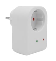 Powermaster PM-18521 Durum Ledli Akım Korumalı Tekli Priz 16 Amper - 3500 Watt Tekli Beyaz