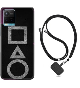 Vivo Y11S Y21S Y20 Y20S Y70 Kılıf Boyun Askılı Silikon Game Begin 1799
