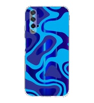Huawei Honor 20  Kamera korumalı Kapak Renkli Desen Tasarımlı  Şeffaf Kılıf